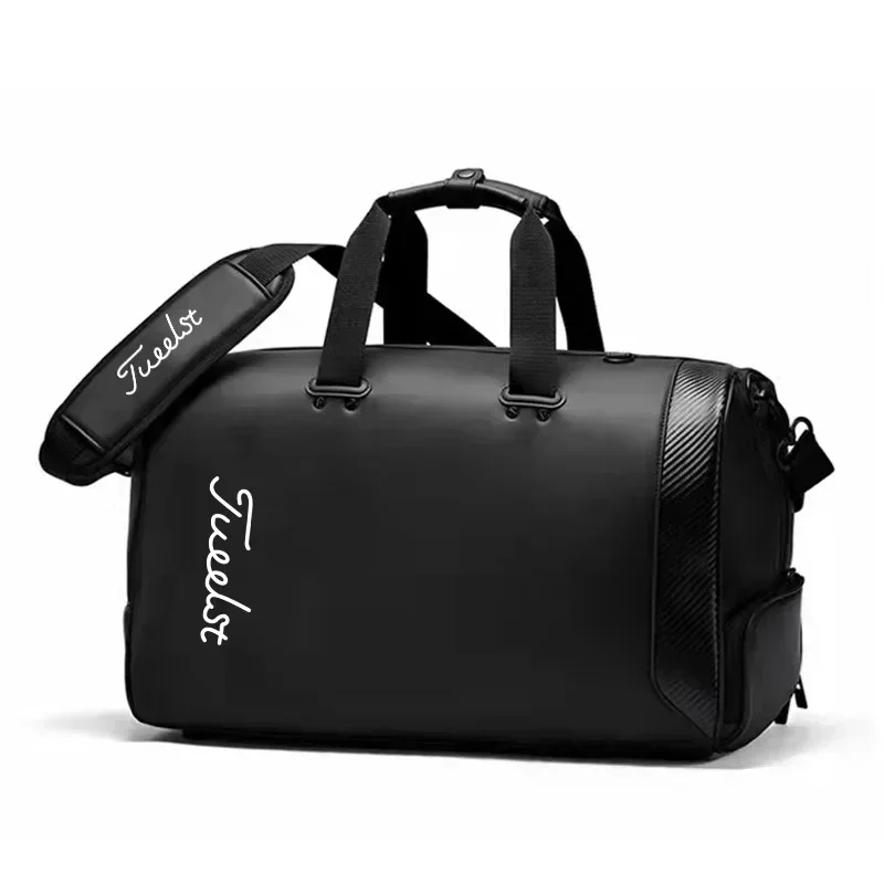 Sac à main imperméable en PU pour homme, sac à vêtements, grande capacité, zone de chaussure indépendante, sacs de sport Boston, 45x25x27, 2024