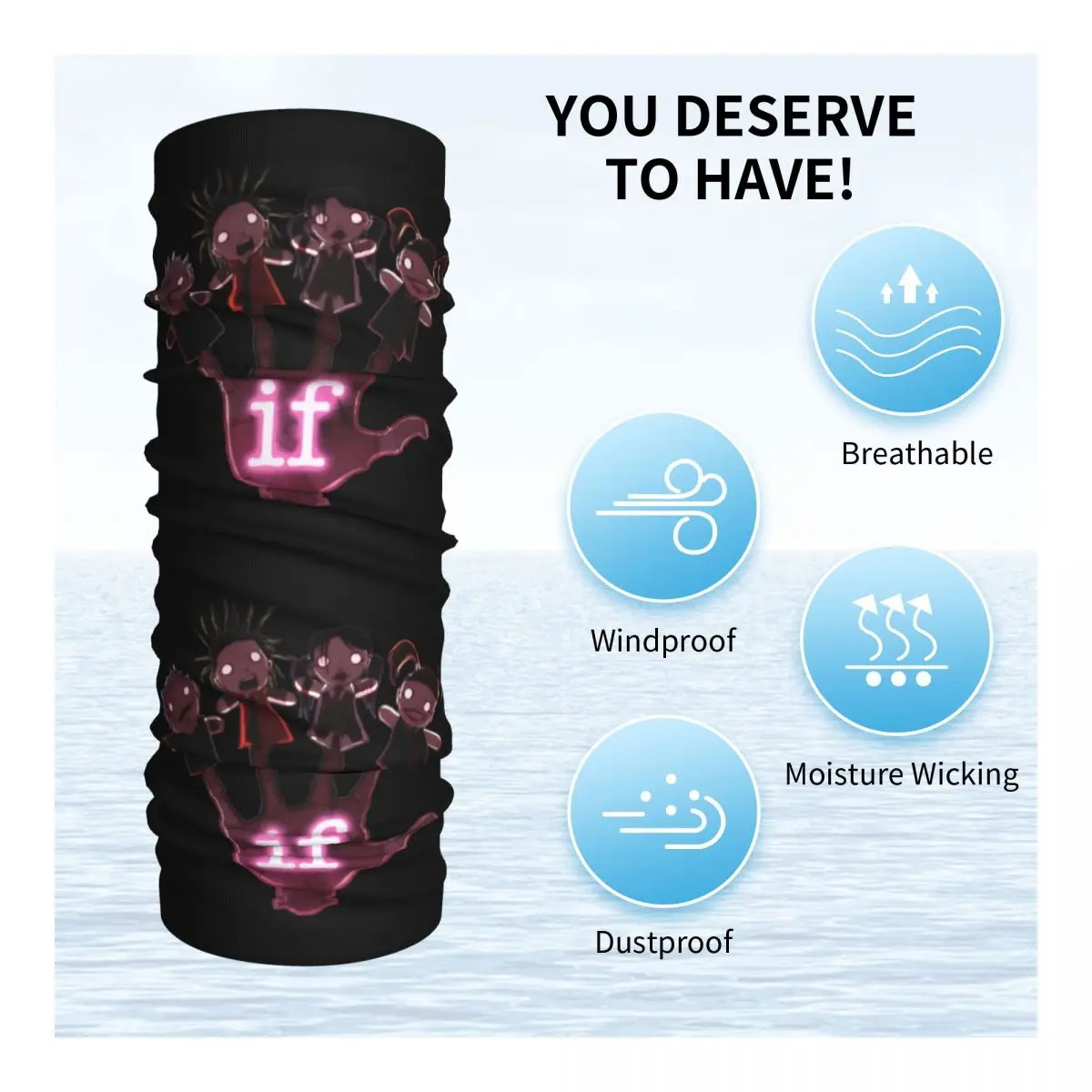 مخصص إذا Msi الهيب هوب الذاتي الاستغناف باندانا الشتاء الرقبة أدفأ الرجال يندبروف التفاف وشاح الوجه للتزلج الكهربائية الجراب عقال #4