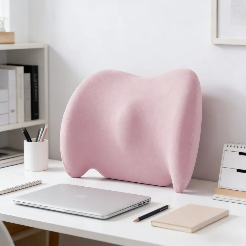 

Подушка для поясницы в автомобиль, эргономичная подушка для поддержки спины, удобная подушка для поясничной зоны, подушка-валик для сиденья водителя.