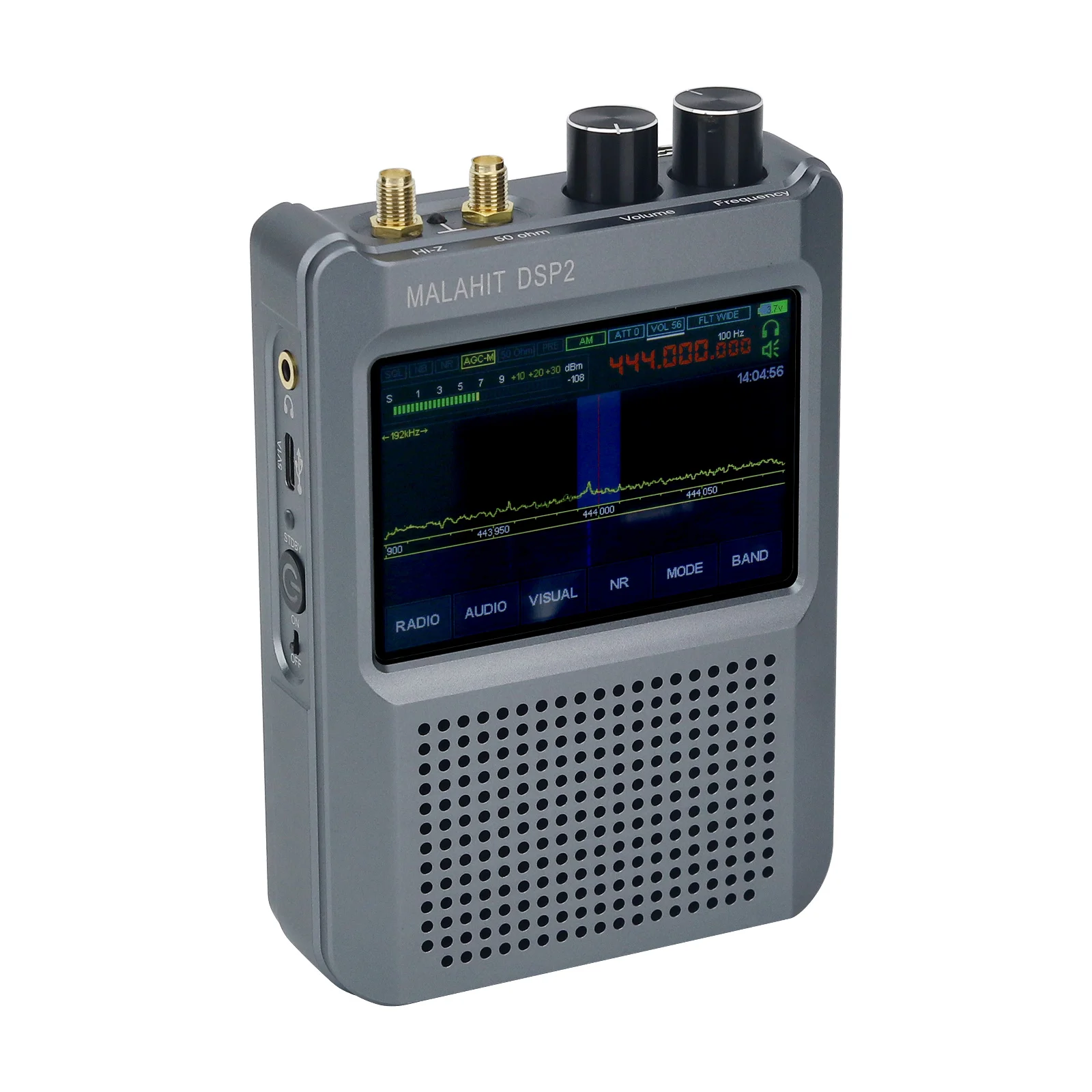 Hamgeek legújabb Illetékes Firmware 2.40 malahit-dsp2 SDR Malachit Csődtömeggondnok vel Fánk WB antenne majd transimpedance Erősítő