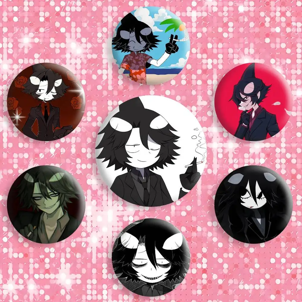 

Game O-Okegom Idate Button Pins Backpack Clothing Decor Brooch Badge Jewelry Gifts for Kids