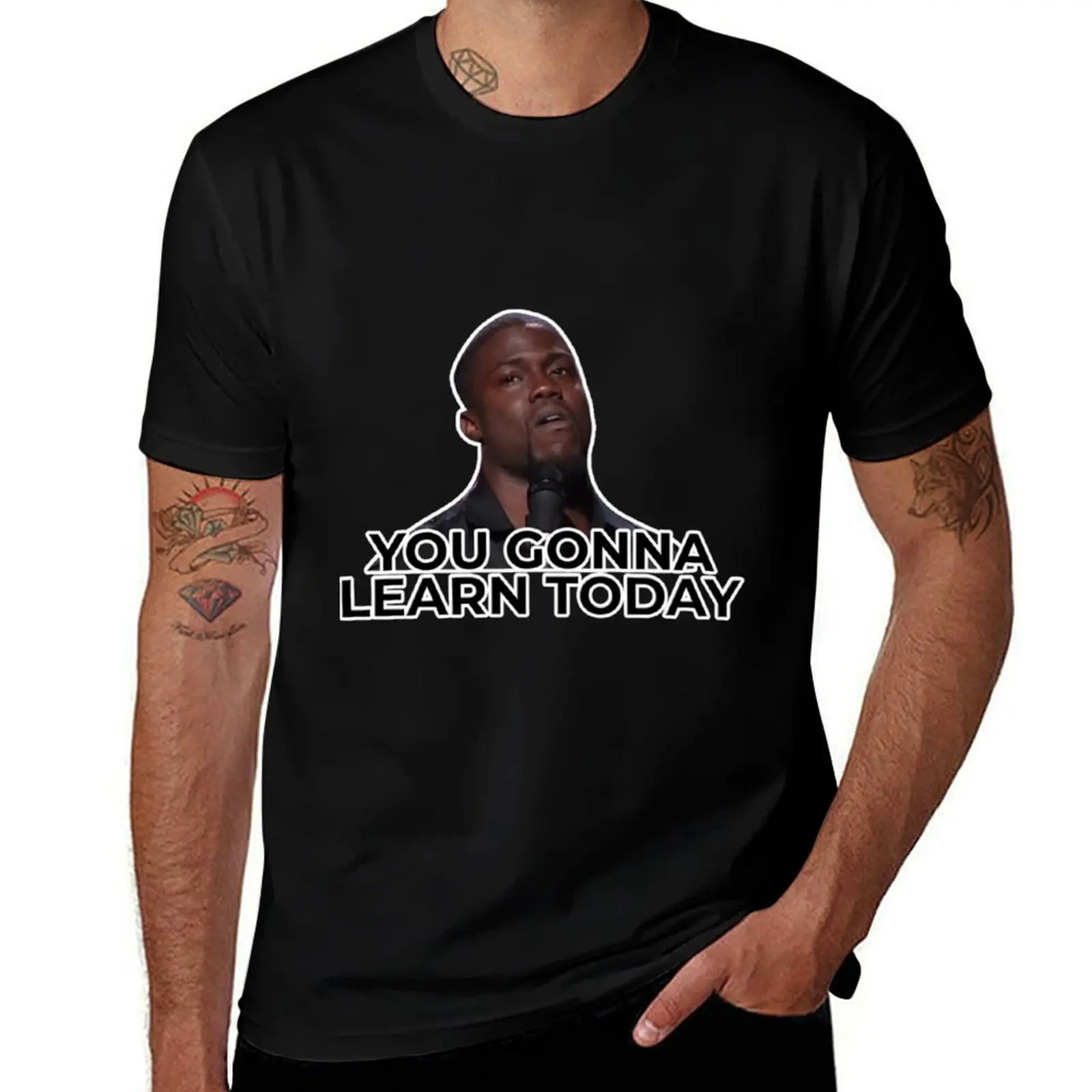you gonna learn today kevin T-Shirt Utility Casual Work T-Shirt
