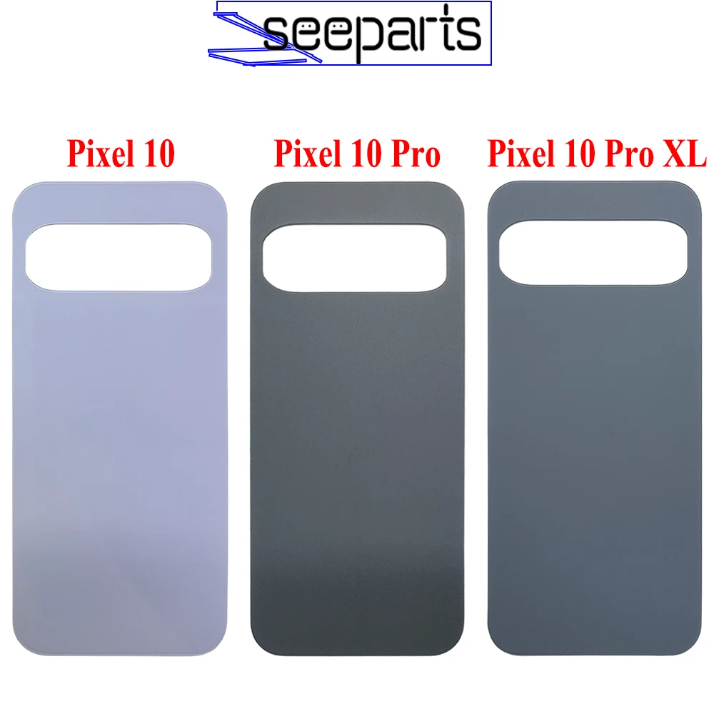Original 6.3'' For Google Pixel 10 10Pro Battery Cover Housing 6.8'' For Pixel 10 Pro XL Back Battery Cover Replacement Parts