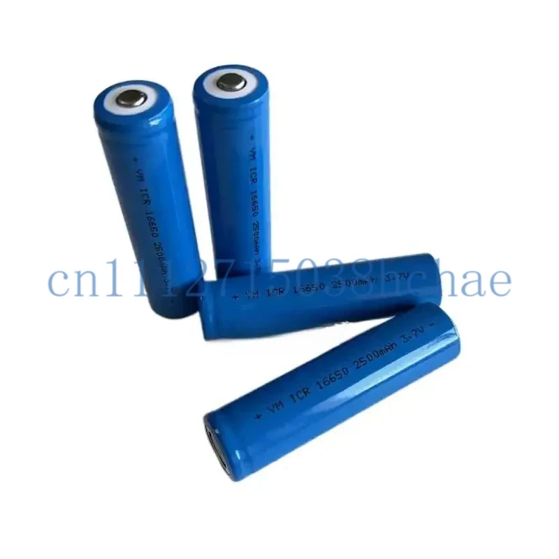 16650 lithium battery 2500mAh 3.7V 5C power lithium battery flashlight walkie-talkie computer notebook