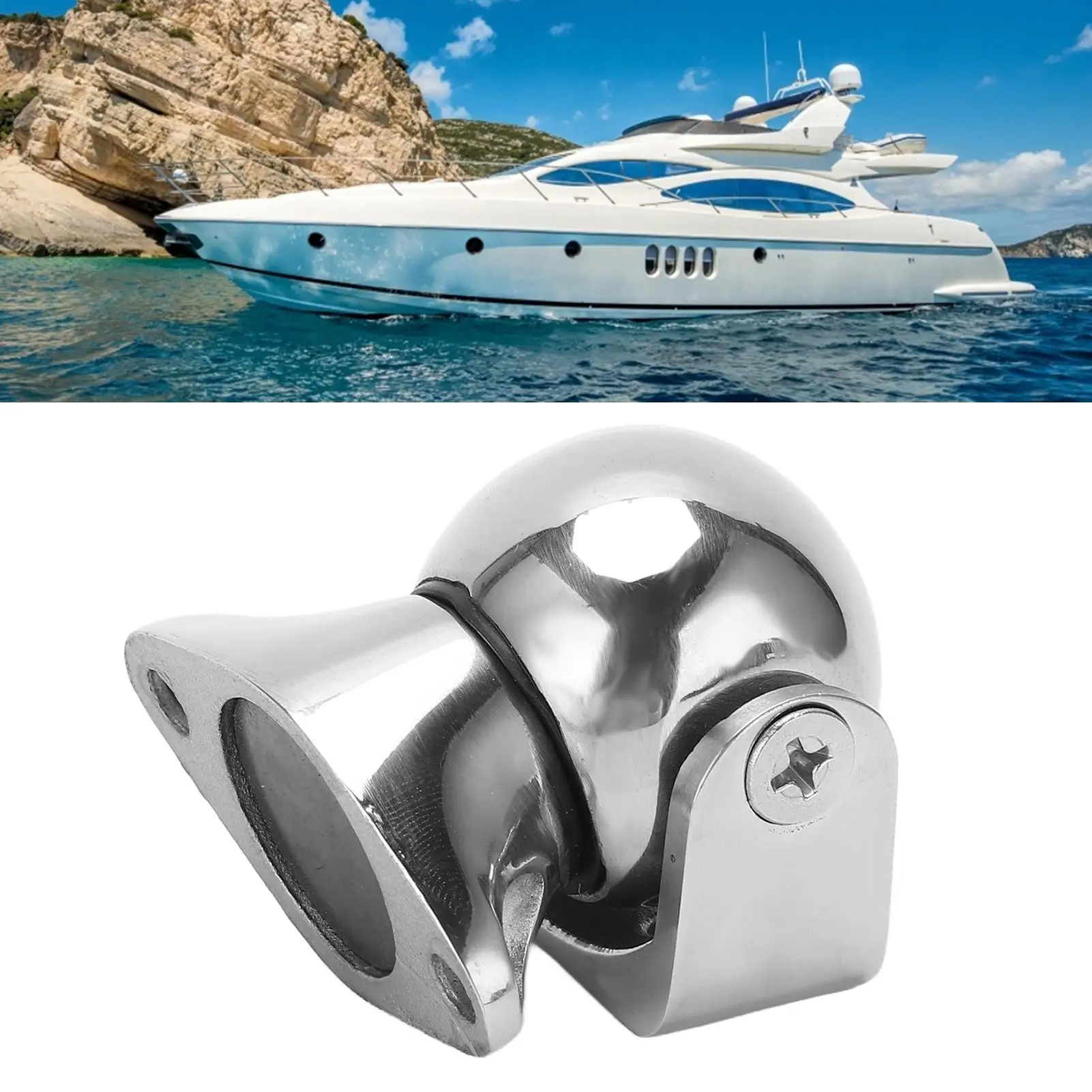 for marine Door Stoppers Adjustable 316 Stainless Steel Magnetic Catch High Strength for boat for motorhome yacht