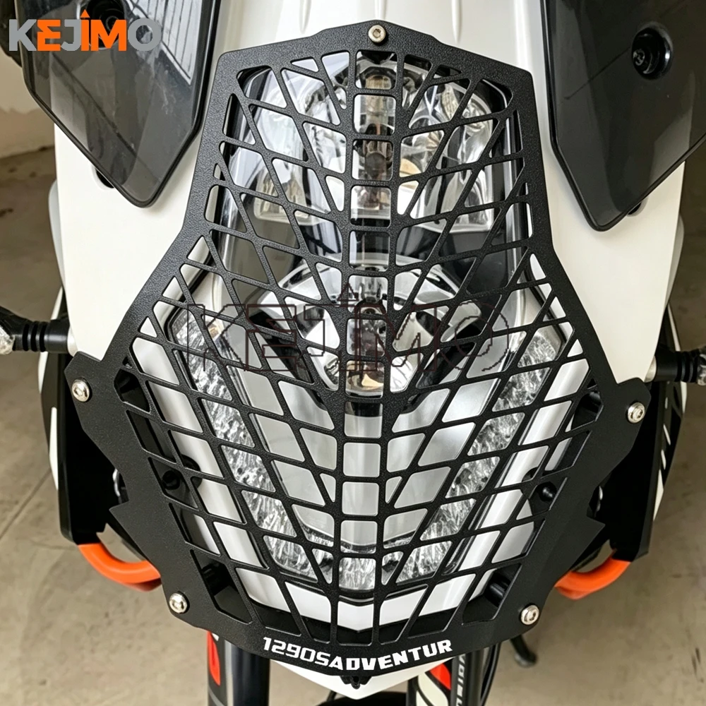 FOR KTM 1050 1090 1190 Adventure 1290 Super Adventure ADV Motorcycle Front Headlight Head Light Guard Protector Cover Protection