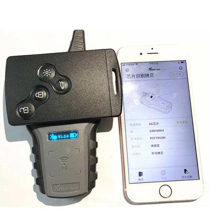 Hands Free System Smart Key Keyless Smart Key Hitag AES 2013 PCF7953 Chip FSK 434MHz 4 button for Renault Clio 4 key
