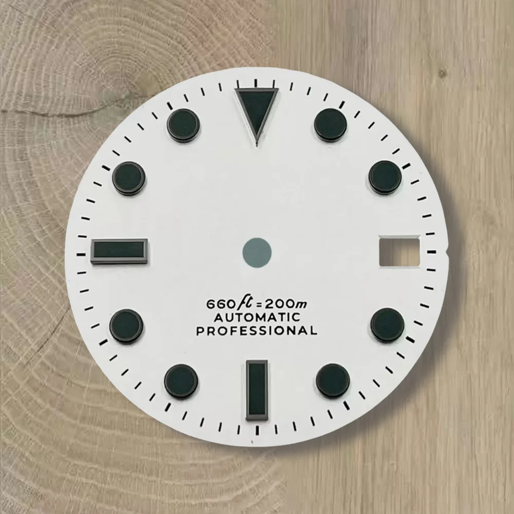 28.5mm High Quality S Logo SUB Dial Suitable For NH35/NH36 Movement No Luminous Black Diving Modification Accessories