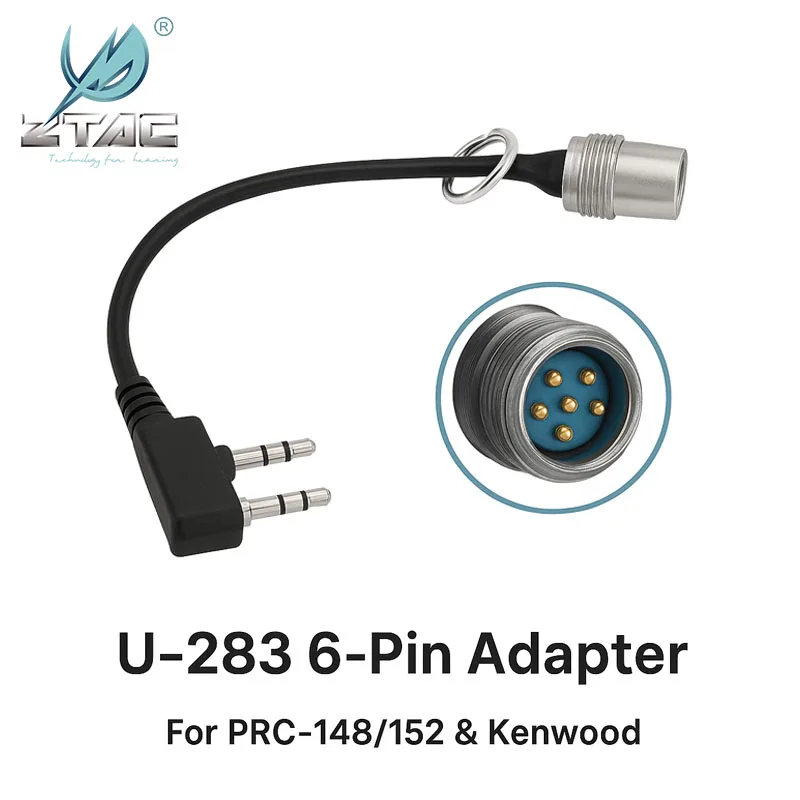 z-tac-6-pin-adapter-cable-for-kenwood-walkie-talkie-tactical-headset-converter-to-baofeng-radio-softair-military-accessories