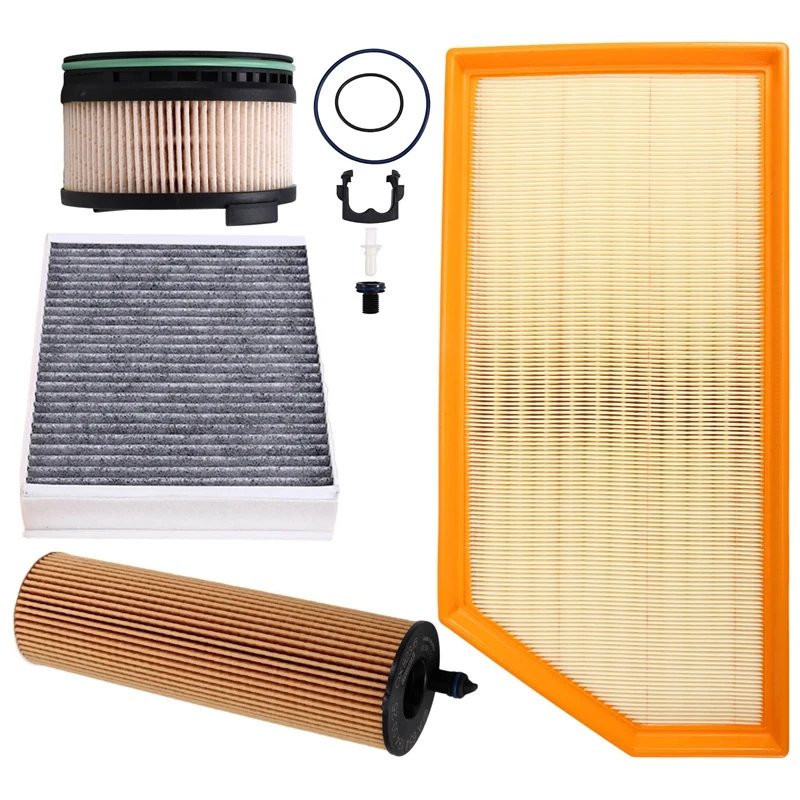 

4PCS Air Filter A6540940004 +A6541801100+A6540920005+A1668300018 For Mercedes Benz E220d (W213)2.0TDI Diesel 2016 - 2023