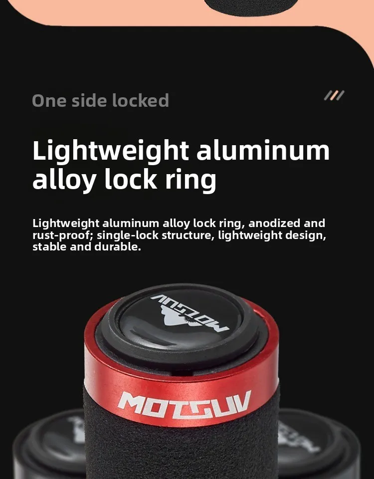 Universeller Schwamm-Lockout-Lenker für Mountainbikes, Rennräder und Falträder mit Stoßdämpfung, Komfort und Rutschfestem Griff – Detail 6
