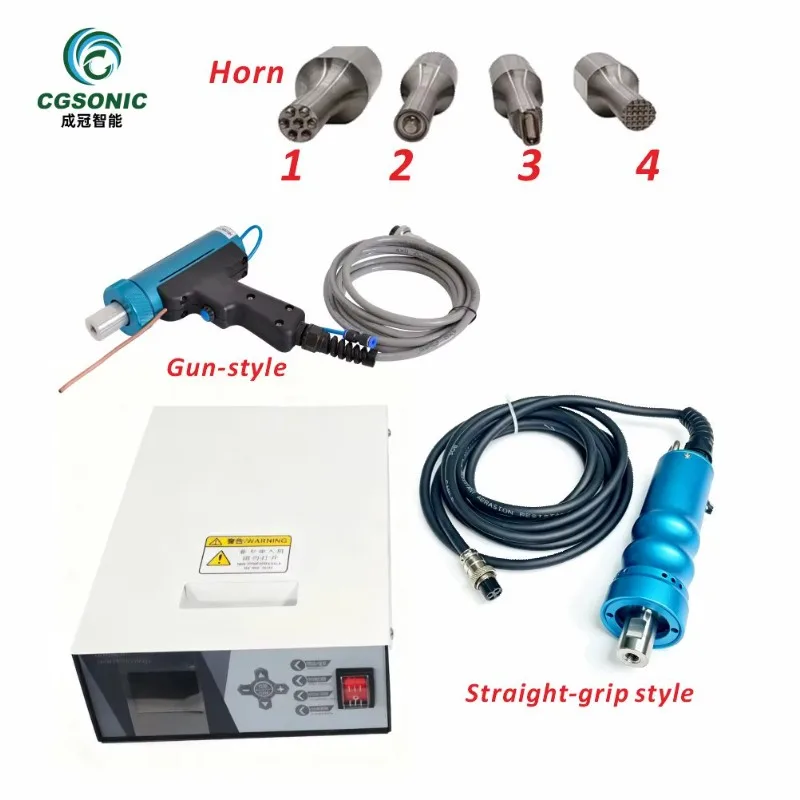 New Portable Handheld Ultrasonic Spot Welder For Lanyards, Ribbons, Nylon Webbing, And Non-woven Fabrics