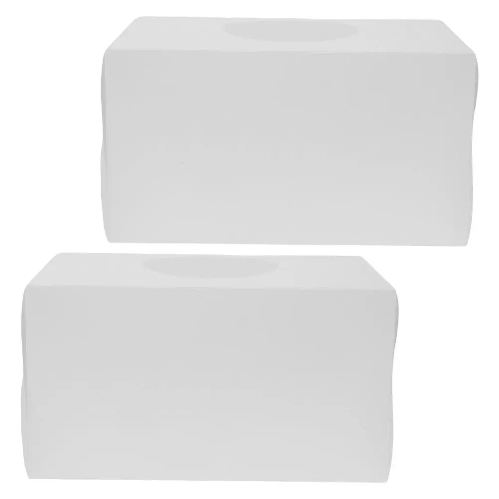 2Pcs Transparent Donation Box Large Size Suggestion Card Money Collection Voting Raffle Ticket Box for Events Tip Jar
