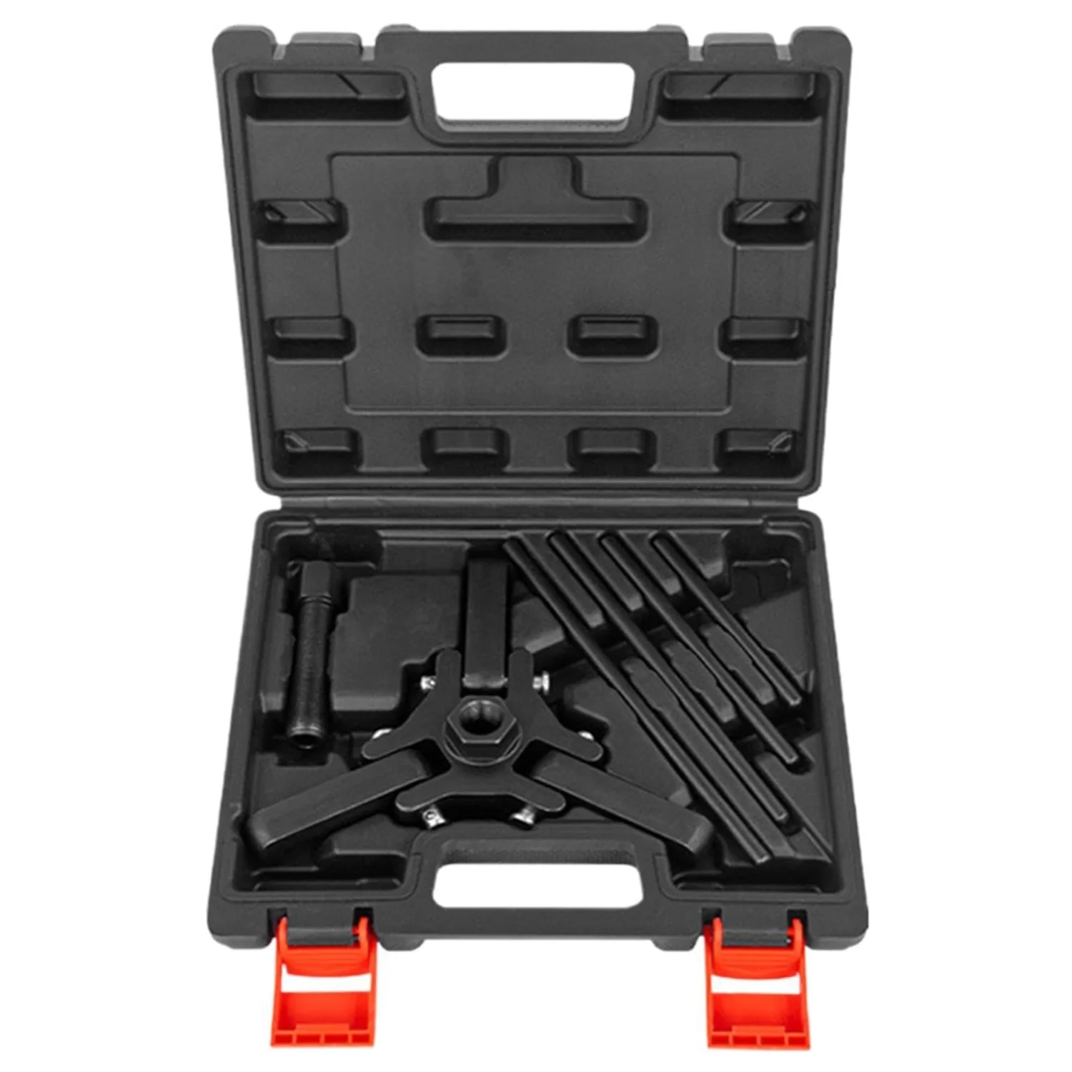 Steering Wheel Puller 3-Jaw Heavy-Duty Carbon Steel Universal Steering Wheel Flywheel Remover Puller for Garage Driveway Shop