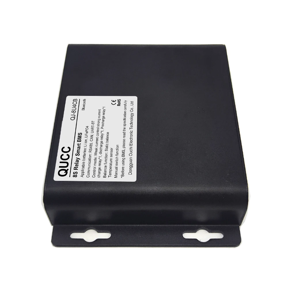 QUCC Smart BMS 8S 7S 6S 500A 24V Lifepo4 Lto Li Ion Lipo Battery Management System Bms Charge Balance 300A 250A 200A 150A 100A