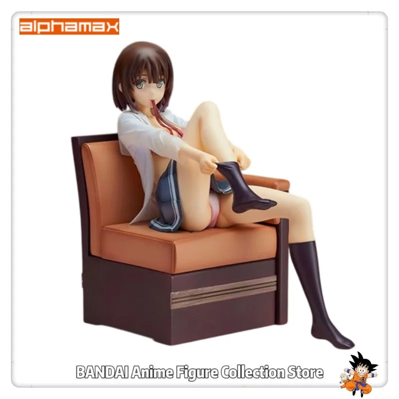 

In Stock Original Alphamax ANIPLEX+ Saekano How To Raise A Boring Girlfriend Flat Kato Megumi Changing Clothes 1/7 Gift Model