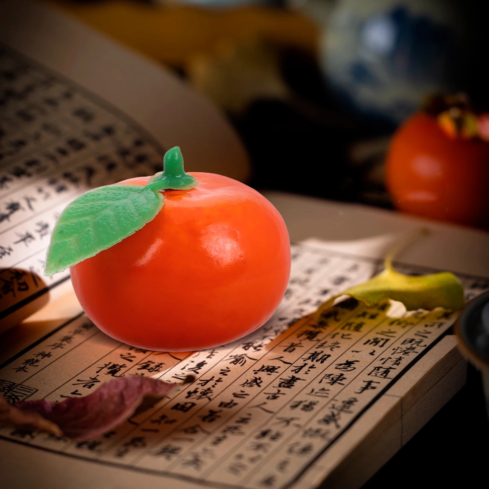 

100Pcs Lifelike Mini Oranges High Simulation Artificial Fruit for Floral Arrangements Decorative Bowl Party Decoration Accents