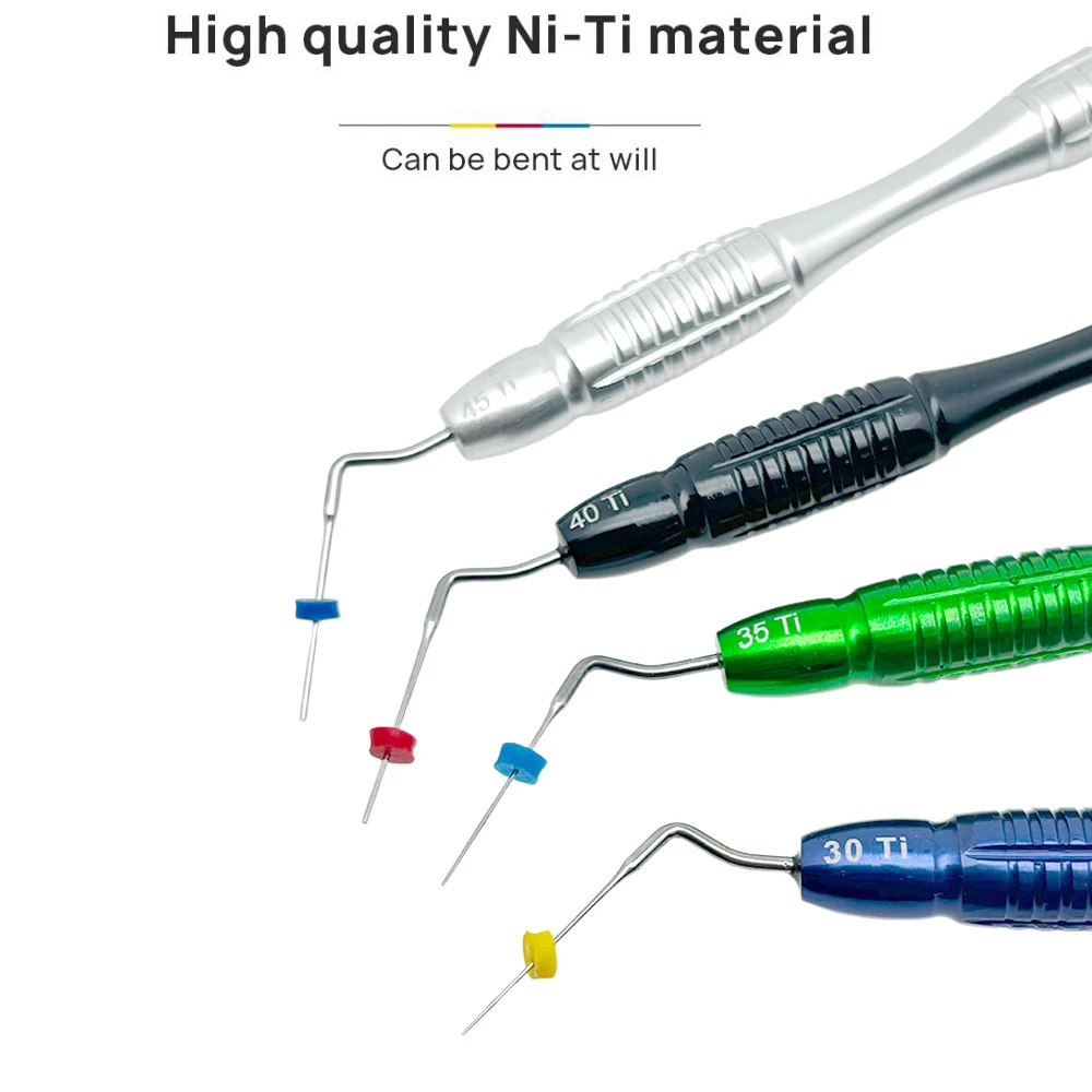

Dental Root Canal Filling Tools - Gutta Percha Filler and Hand Plugger for Effective Endodontic Treatment