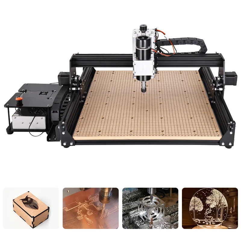 

40 * 45 large stroke inside, engraving high speed 4540 three-axis engraving machine 500W high-power motor engraving