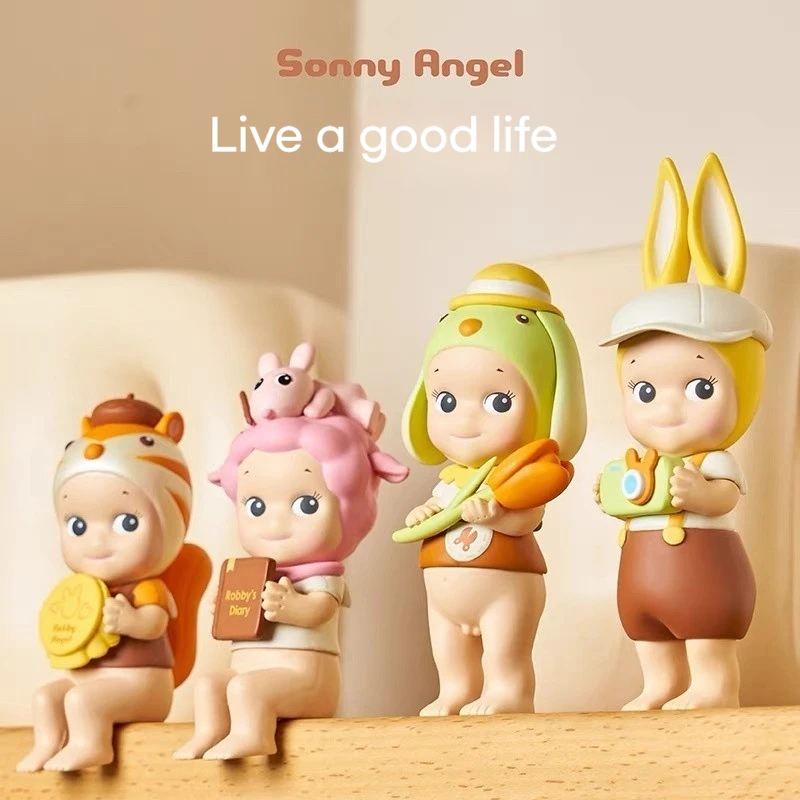 

Hot Toys Sonny Angel Enjoy The Moment Series Blind Box Anime Mini Figures Ornaments Cartoon Dolls Desktop Valentine'S Day Gift