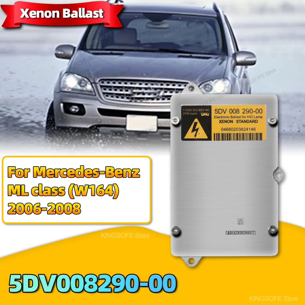 

5ДВ 00829000 Ксеноновый балласт 5DV 008290 -00 Фара HID D2S D2R Control 5DV 008290 Для Mercedes Benz ML class W164 2006 2007 2008