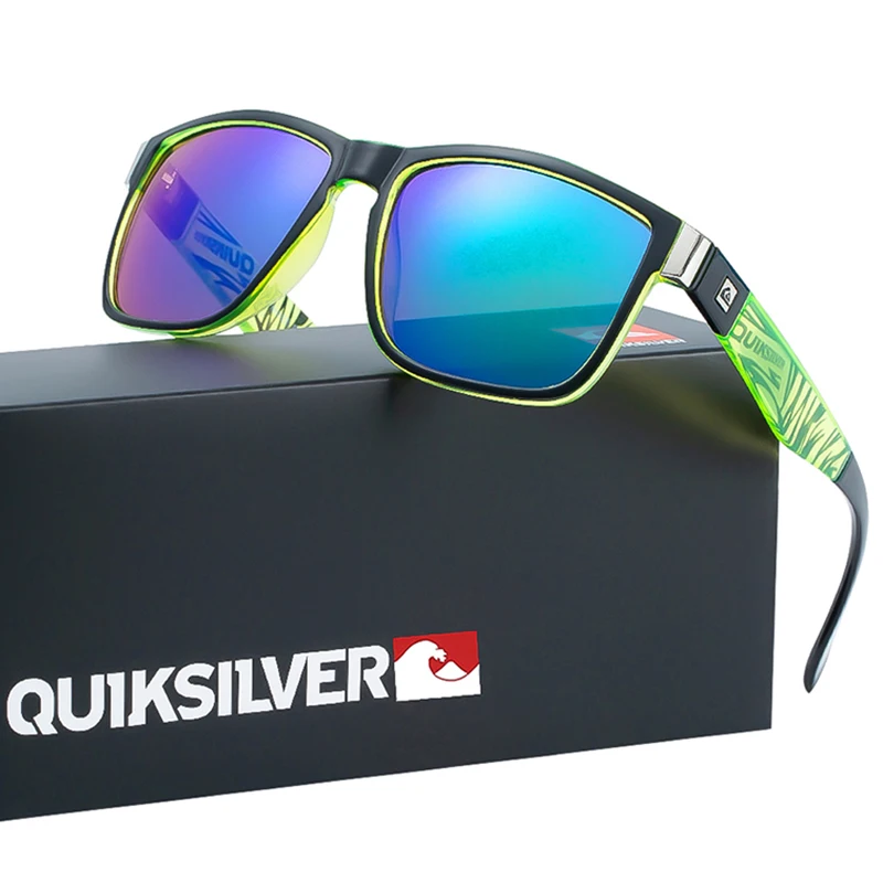 

Square Sunglasses Men UV400 Outdoor QS056 Mirror Sports Goggles Classic Driving Fishing Sun Glasses for Men Shades