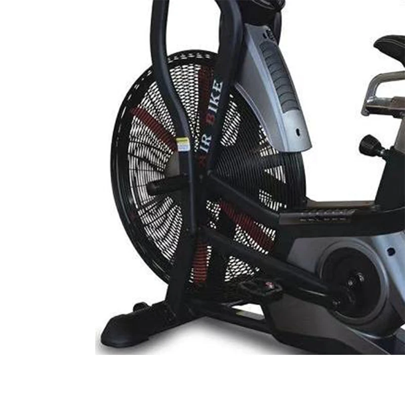 2024 New Indoor Ultra Quiet Wind Resistance Exercise Bike Commercial Multi-Purpose Fitness Digital Screen Air Bike