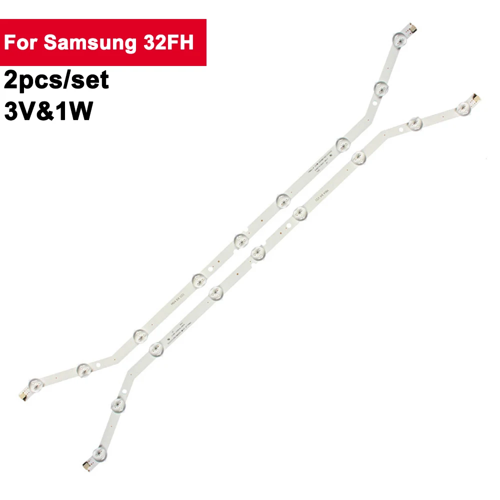 Светодиодная лента для подсветки Samsung, лампа 3 в, 2 шт, для Samsung 32FH D3GE-320SM0-R2 UA32FH4003R UE32EH4003W LH32EDCPL HG32AB460G UN32EH4003