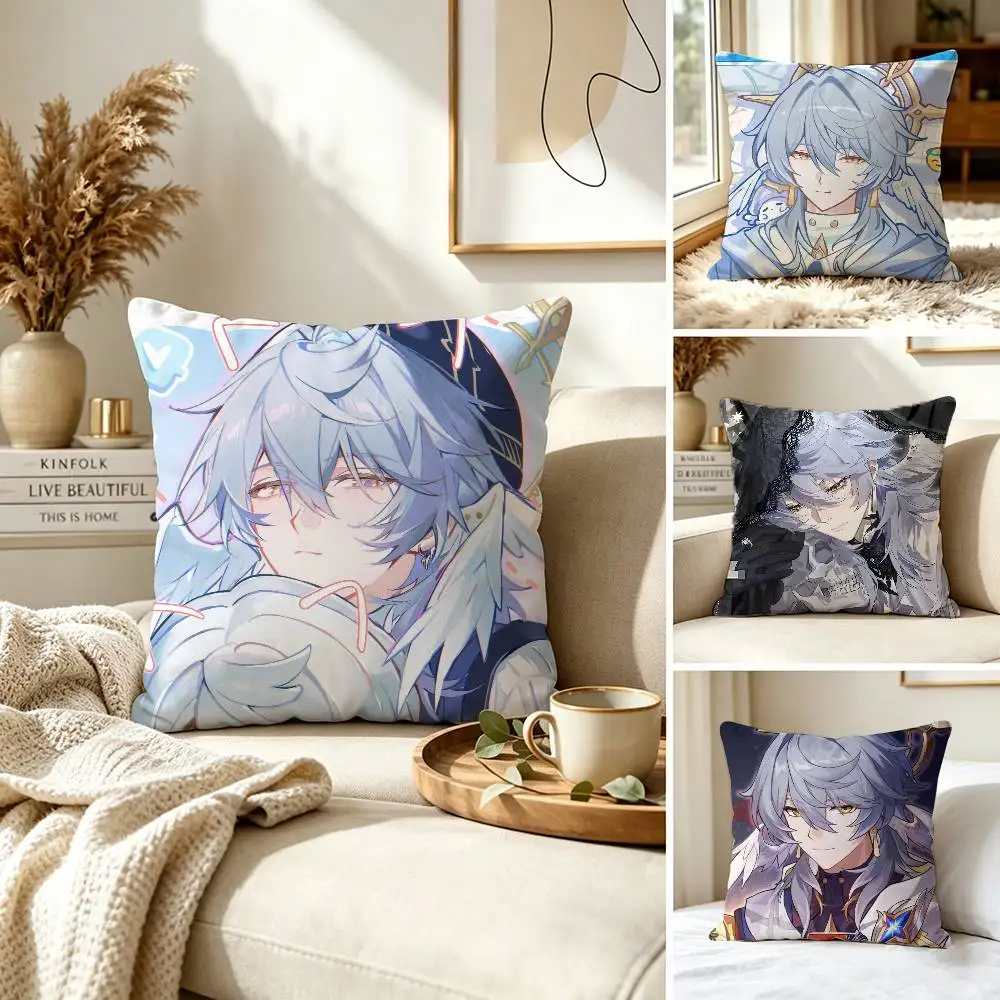 S-Sunday HSR Pillow Case for Sofa Living Room Home office Decor Protective Cover