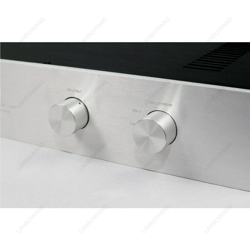 4308 All Aluminum Preamp Chassis DIY Amplifier Case Drillable Panel Hifi Audio Enclosure For Power Amp Speaker Assembly