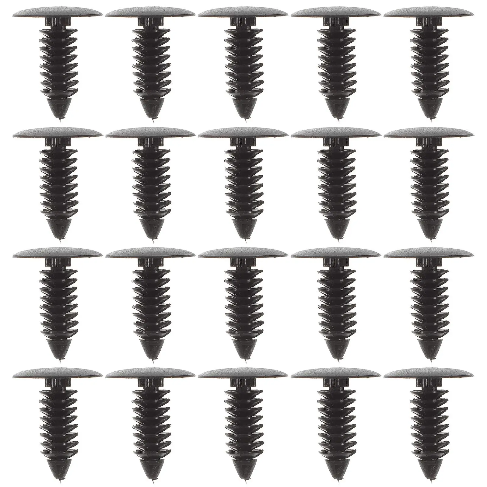 

100 Pcs Nylon Ceiling Body Trim Push Retainer Pins for Door Panel Bumper Replacement Resistant