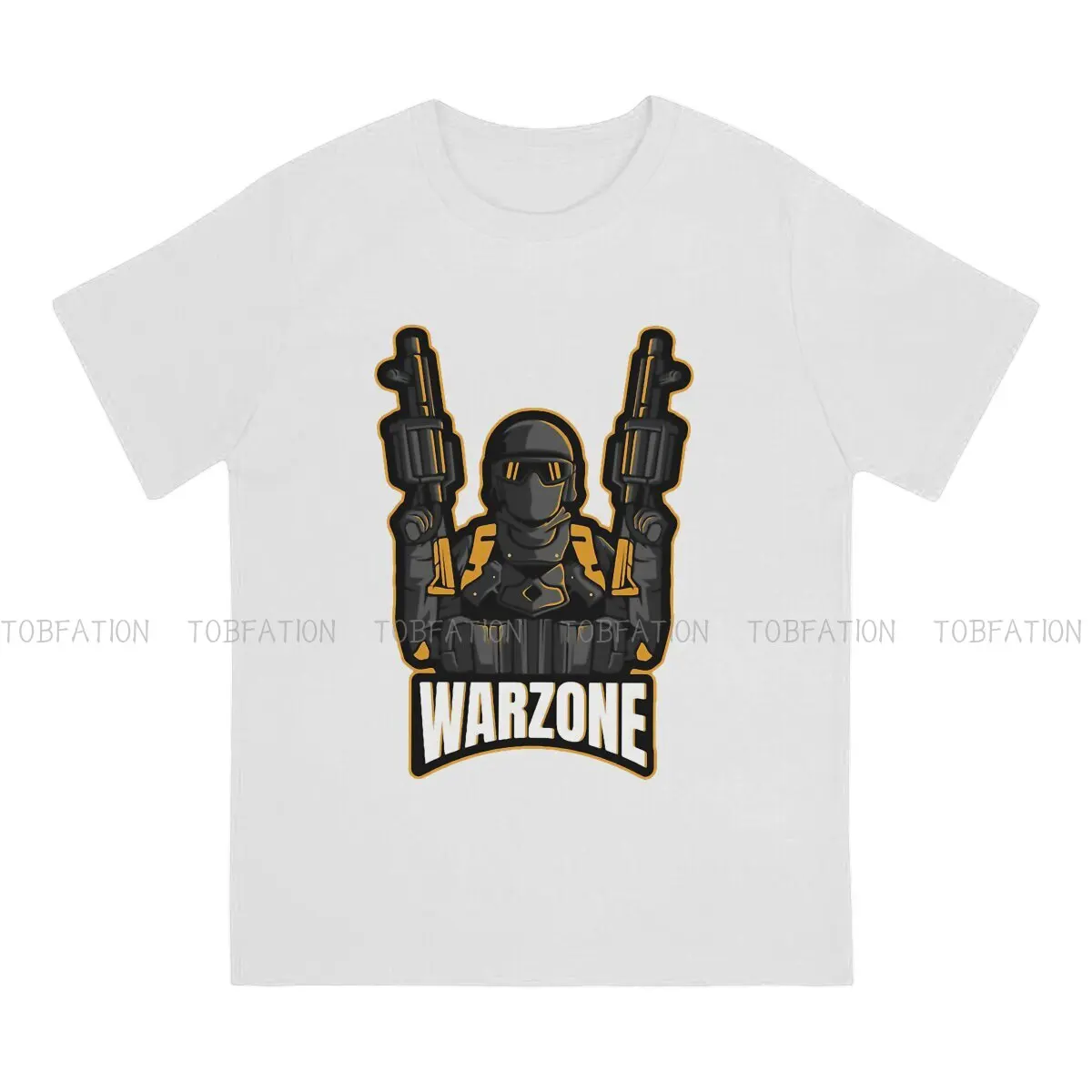 Soldier Gun Fashion Polyester TShirts COD Warzone Game Male Harajuku Tops T Shirt O Neck