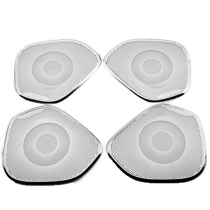 

Car Audio Speaker Tweeters Cover Trim Sticker for Volvo XC60 2017-2020 Car Interior Accessories Stainless