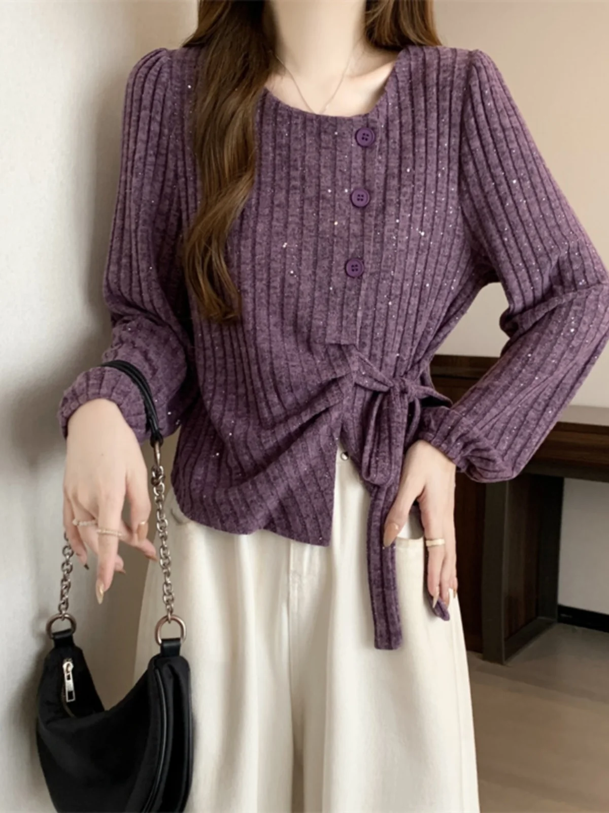 

Sweaters Jumpers Pullovers Women Gym Lyocell Harlequin Pattern Regular Western Style Cowgirl Frontier Solid Outdoor Cozy Winter