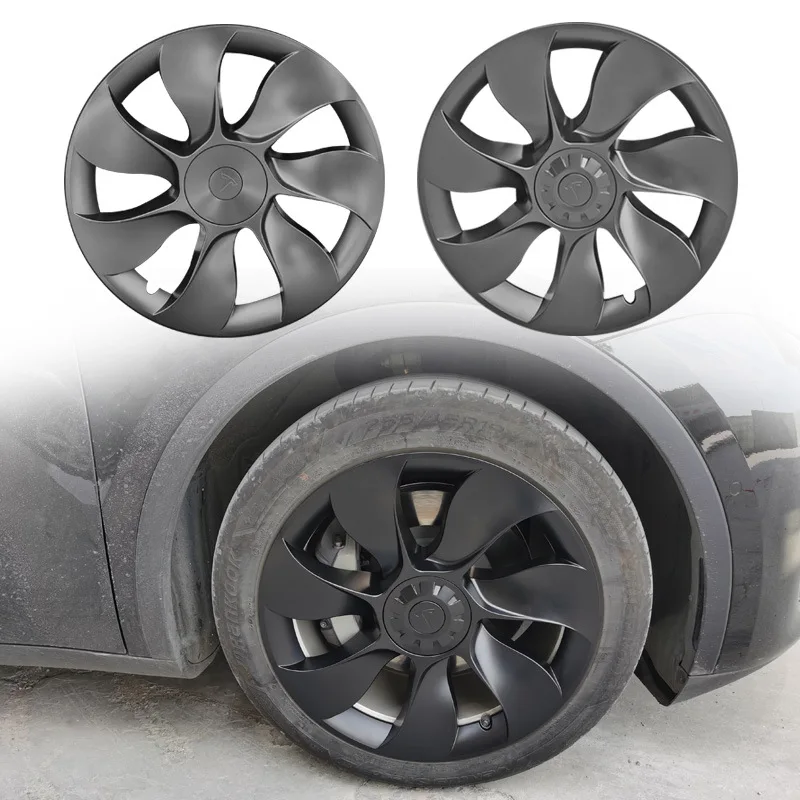 Cyclone Hubcap 19 Inch P Version Matte Black All-inclusive Wheel Protection Cover Accessories Modification