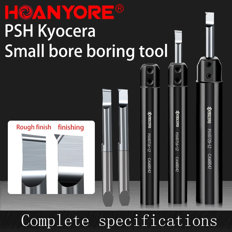 HOANYORE Boring Cutter Small Diameter Boring Cutter Tungsten Steel Micro Turning Rough Finishing CNC Tools Boring Tool