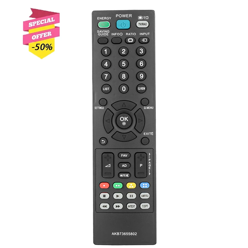 

AKB73655802 AKB73655861 Remote Control For LG TV 32LS345T 42LS3450 32LS3500 32LS5600 32CS460 32LS3400 32LT360C 22LT360C 26CS460