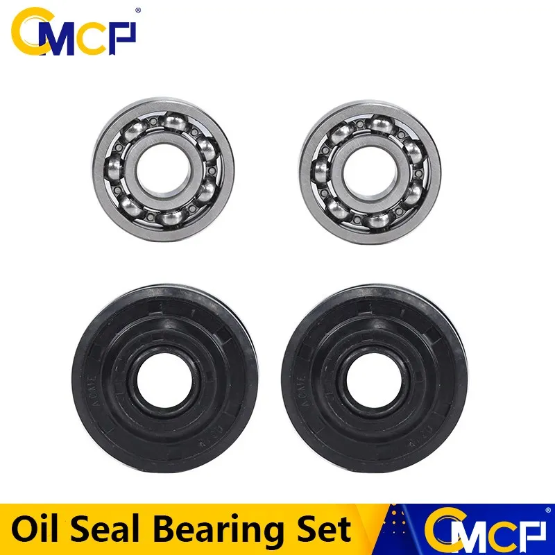 CMCP Crank Main Bearing Oil Seals Set For Husqvarna 36 41 136 136E 137 137E 141 141E 142 235E 240E Chainsaw Parts 530056363