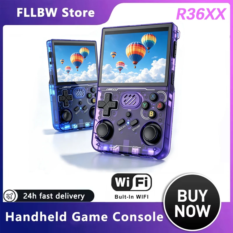 fllbw-open-source-systemr36xx-retro-handheld-game-console-35-inch-ips-screen-64gb-128gb-wifi-nes-snes-game-boy-emulator-arkos