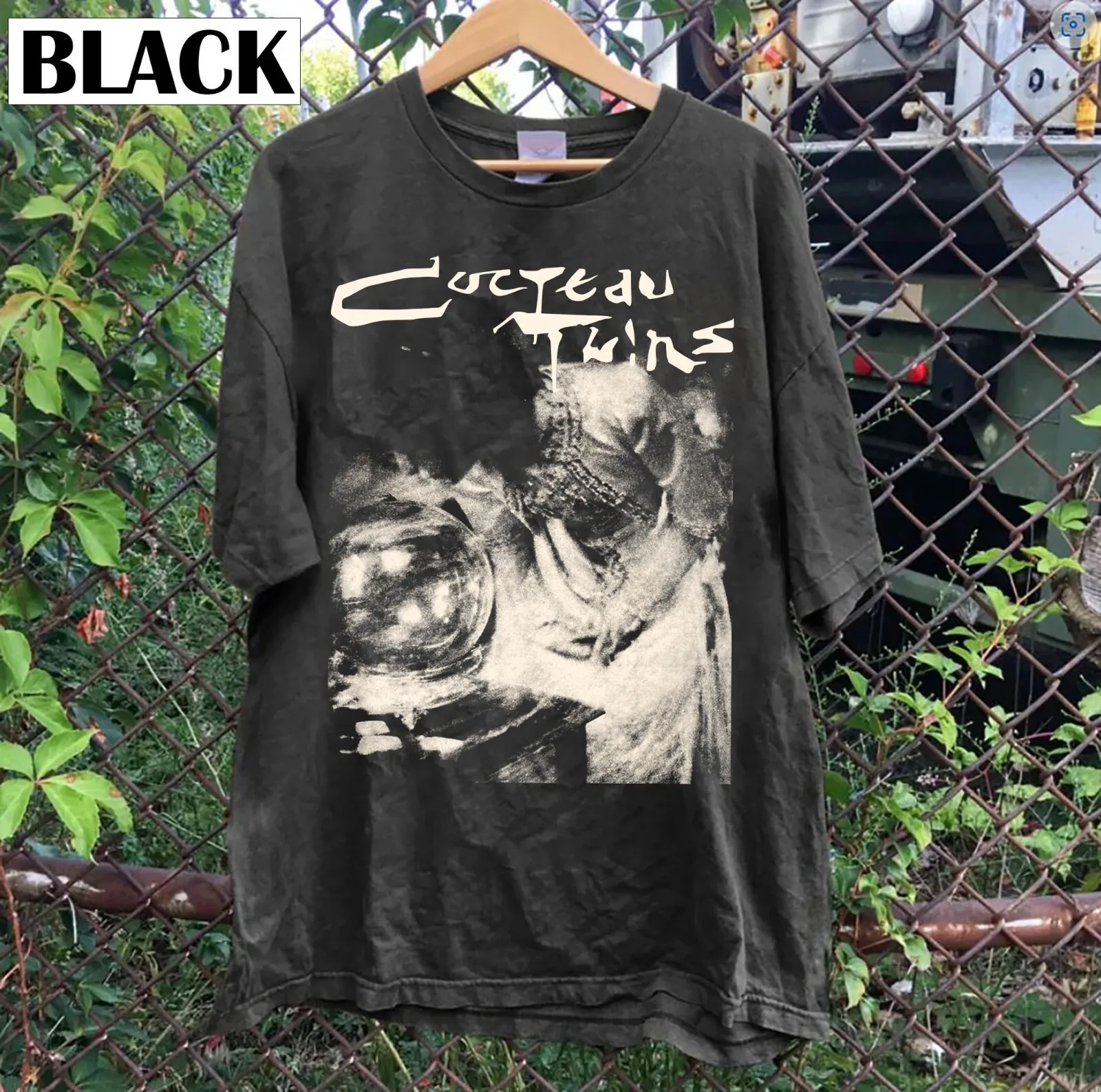 Cocteau Twins T Shirt Treasure Cotton T Shirt Clothes Fans Gifts Reprint HA5846 Mens Designer Clothes Mens Designer Clothes