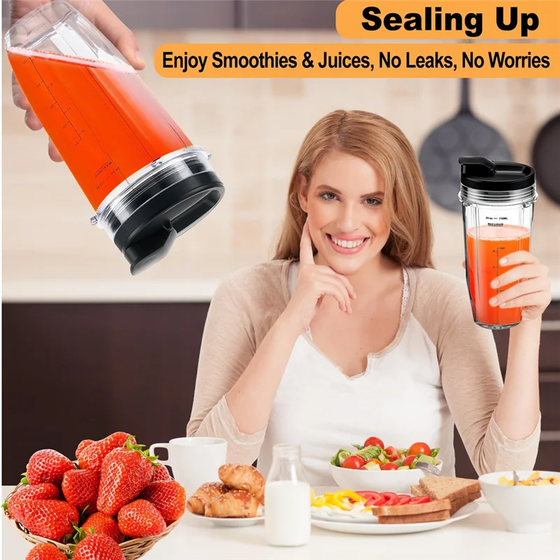 

X16A 2025 NEW-Blender Top Lid Accessory For Nutri Ninja Auto-IQ BL450/456/480/482/640/642/682 BN401/751/801 Juicer Accessories