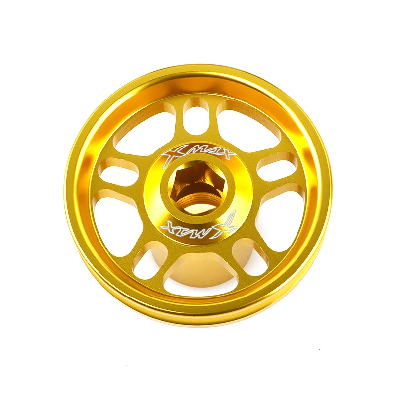 For Yamaha XMAX300/XMAX250/XMAX125 XMAX Rear Wheel Axle Fork Cap Decorative Slider Cover Cup Screw Botl Accessories Parts