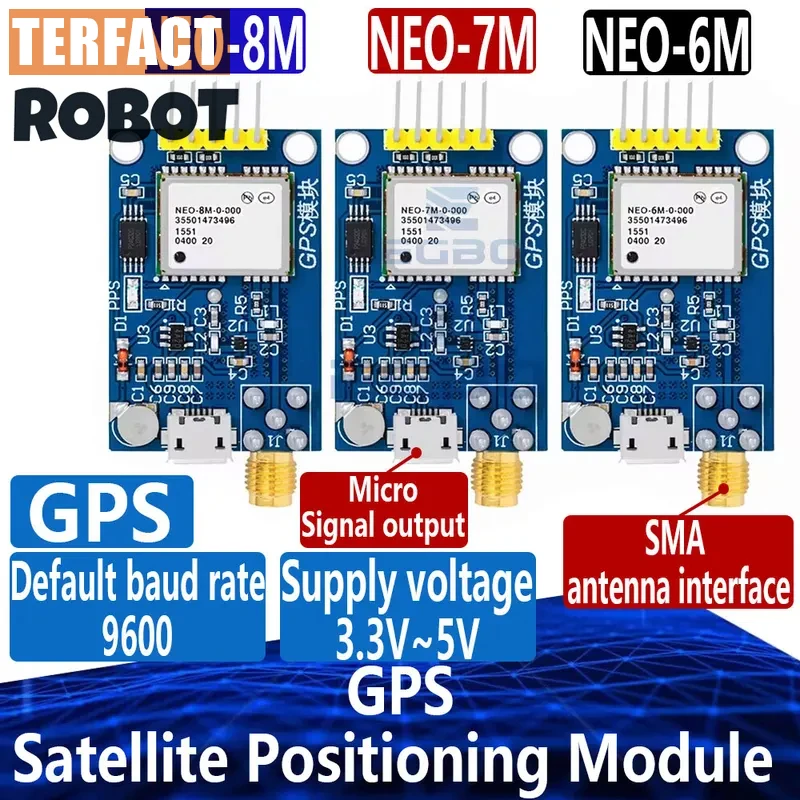 1PCS~8PCS Gps NEO-6…