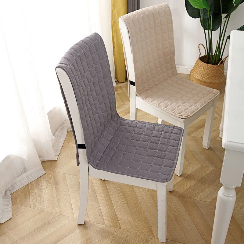 Home Chair Cover Living Room Kitchen Long Back Chair Seat Covers With Back Wedding Banquet Restaurant Dining Room Chair Covers