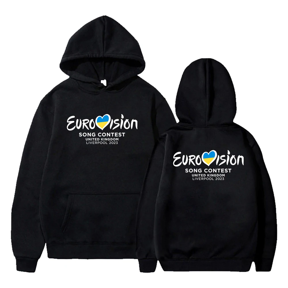 Eurovision Hoodie Long Sleeve Streetwear Women Men Hooded Sweatshirt Eurovision Song Contest Fashion Clothes