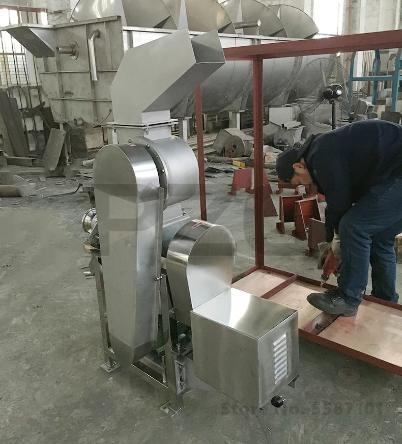 500kg Per Hour Lemon Tomato Juice Extractor Orange Juice Machine Crusher And Juicer Presser Fruit Press Machine With Crusher