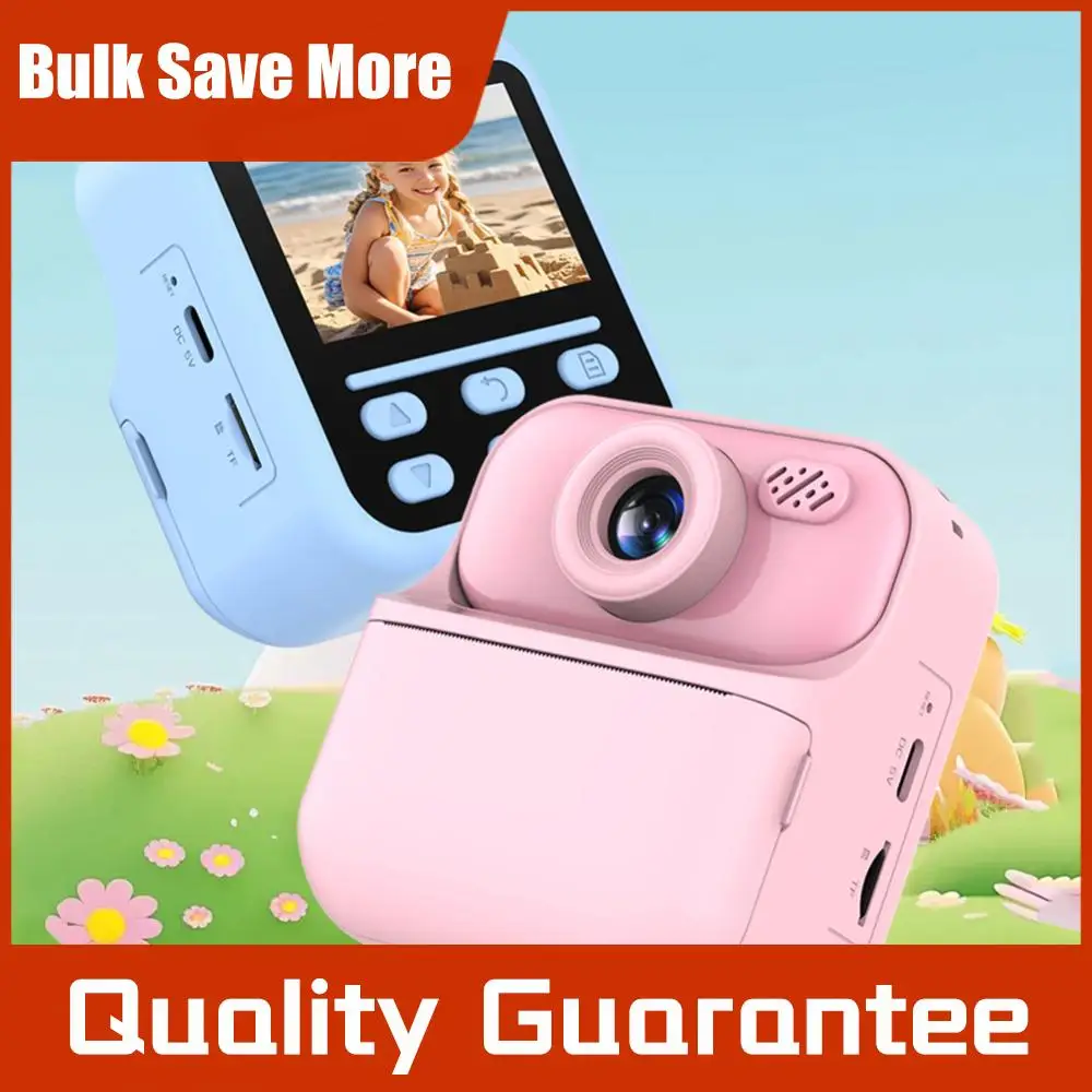 

Instant Print Camera HD Digital Camera USB Rechargeable Video Digital Camera Instant Photo Printing Camera for Photography