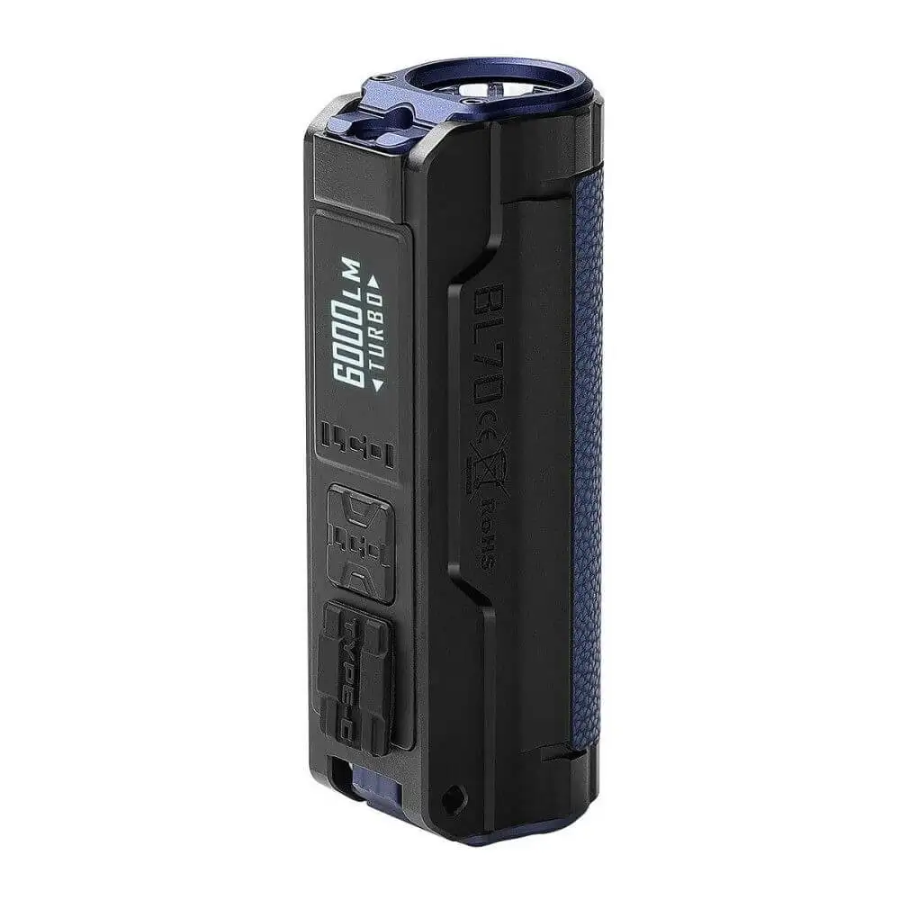 IMALENT BL70 6000ルーメン強力EDC懐中電灯XHP70 HI LED Type-C充電式