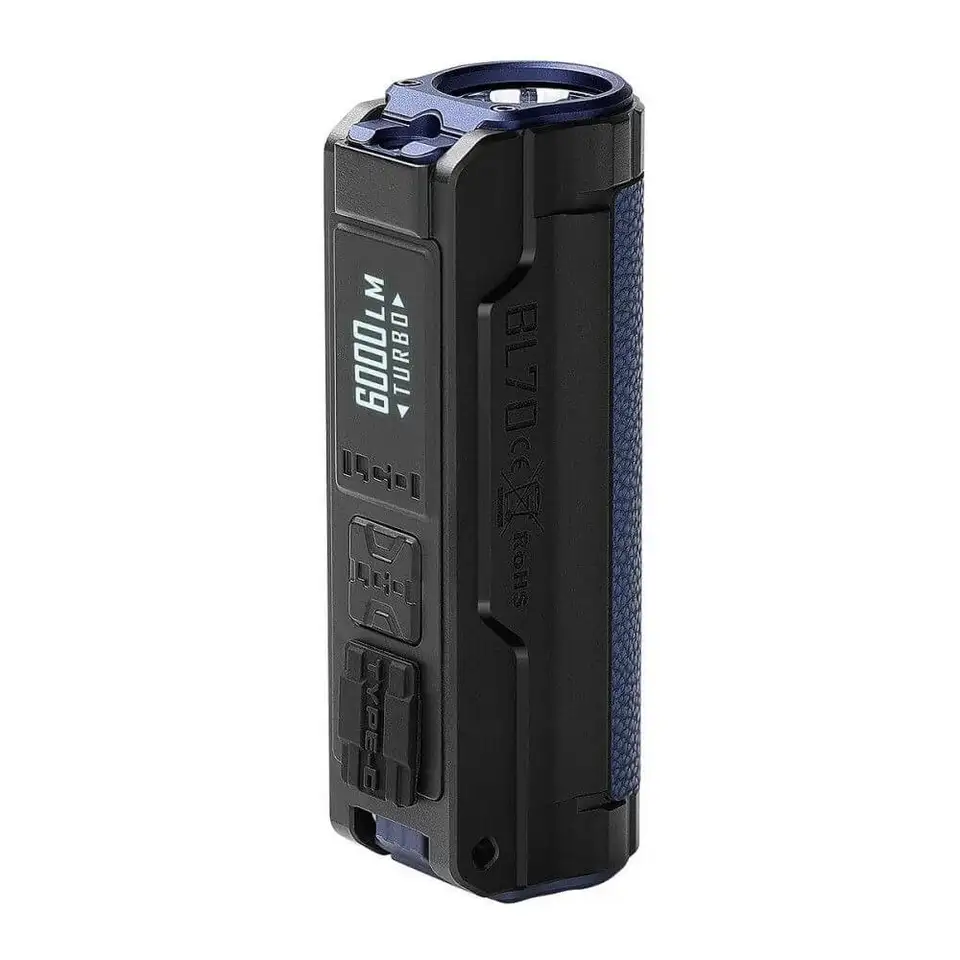 IMALENT BL70 6000ルーメン強力EDC懐中電灯XHP70 HI LED Type-C充電式