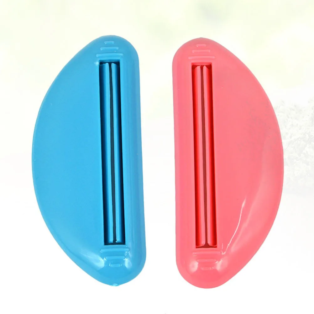 

6 pcs Manual Toothpaste Squeezer Abs Material Durable Cream Tube Squeezing Tool Home Bathroom Dispenser Extruder Kit